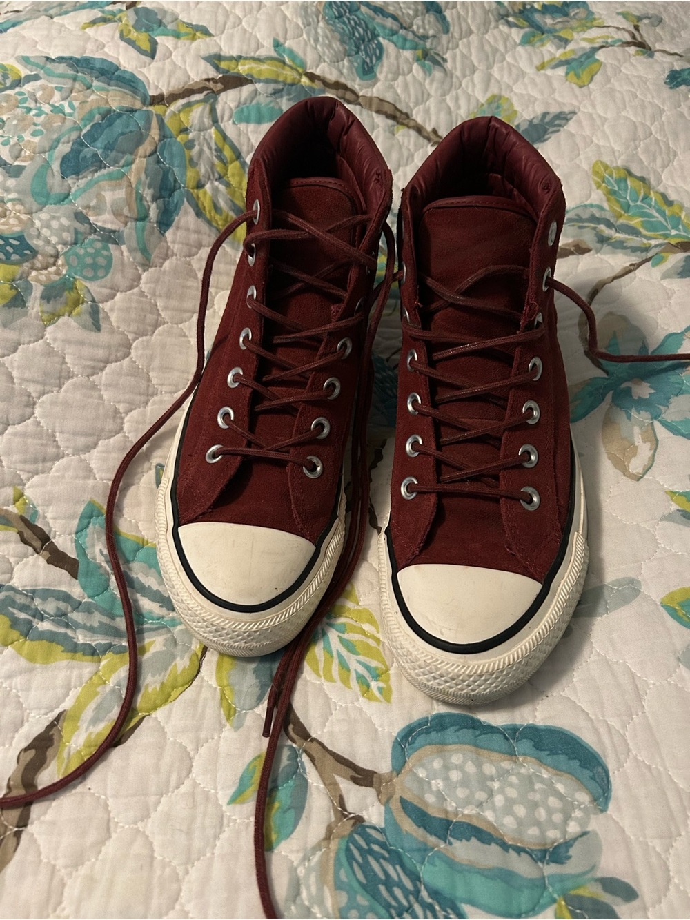 Suede Converse All Star Hightop
